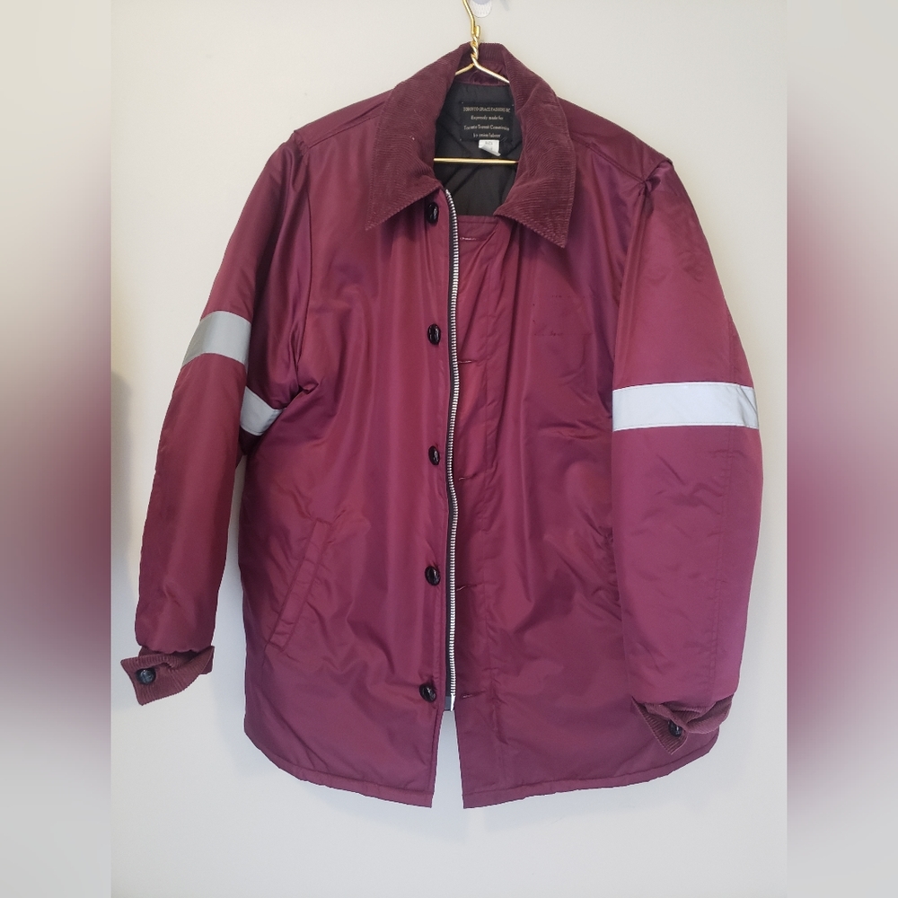 Vintage TTC Drake Jacket Coat Toronto Transit Commission Size 44 Mens
